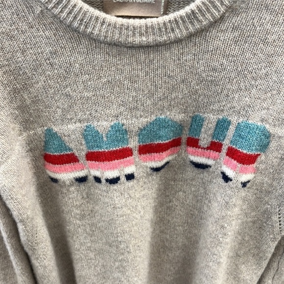 EUC Zadig & Voltaire Cashmere Amour Sweater - Picture 4 of 6